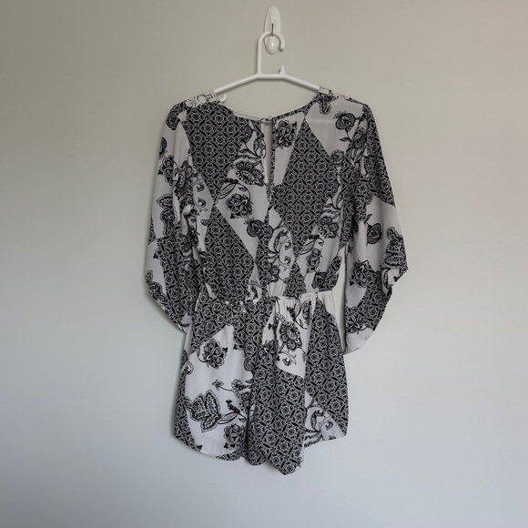 Illa Illa Black and White Jumpsuit/Romper - Picture 2 of 2